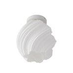 Lindby plafondlamp Nuvia, hoogte 32 cm, wit, gedraaid