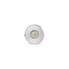 Luz LED para piscina Nok, color níquel, acero inoxidable, Ø 6,8 cm, IP68