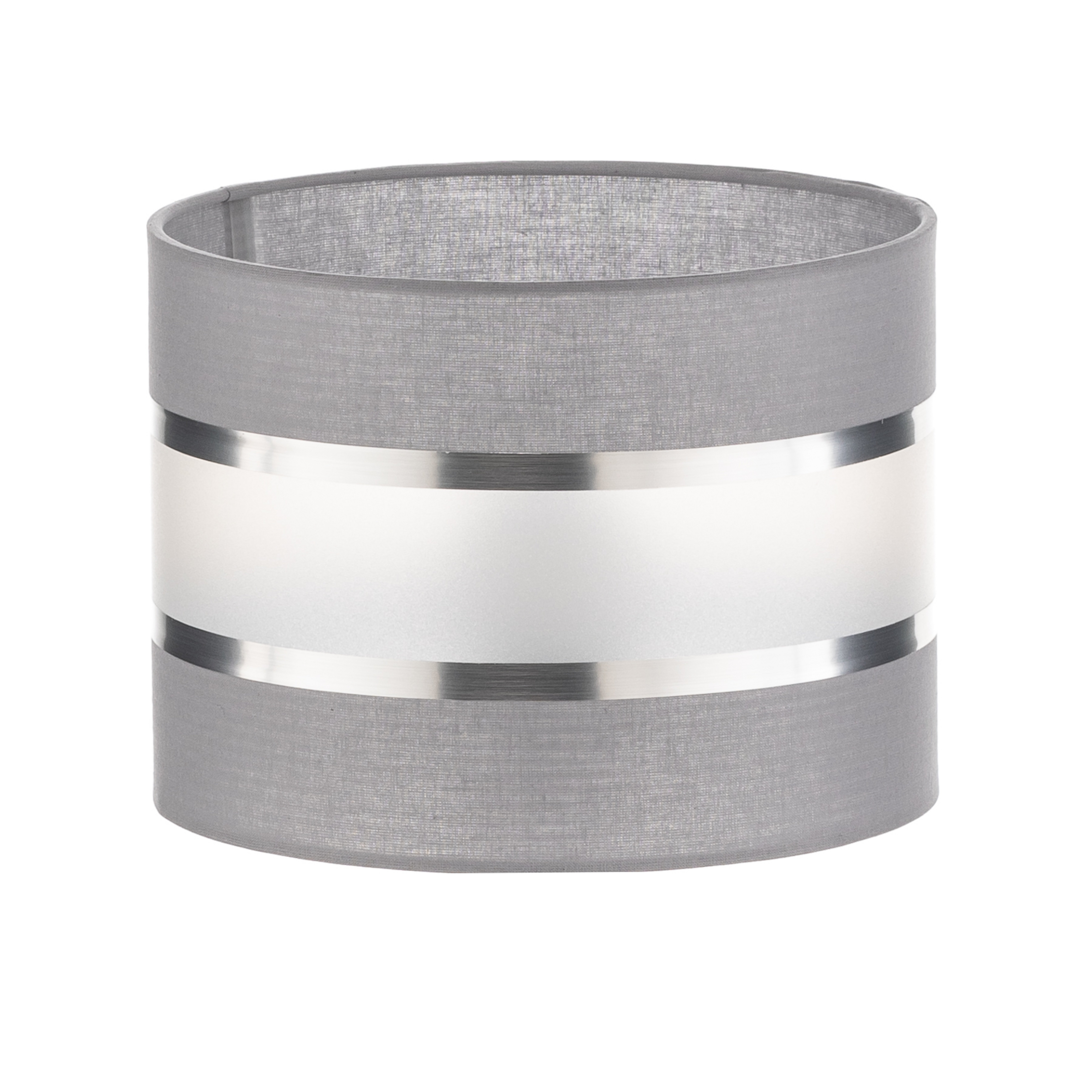 Lampshade Helen E27 Ø20/Height 15cm grey/silver