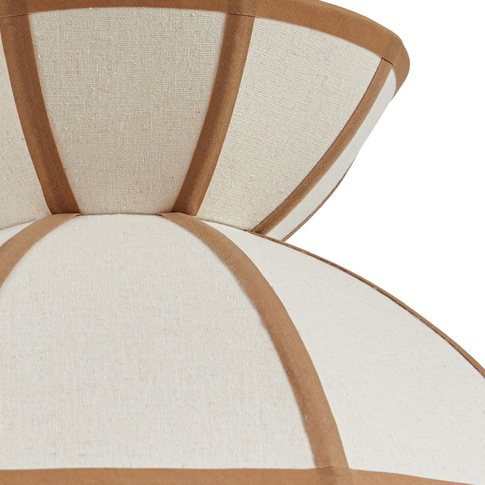 Lampada a sospensione Clarence, Ø 40 cm, beige, lino - Lucande Lampada a sospensione Clarence, Ø 40 cm, beige, lino - Lucande