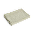 Terrazza tablecloth, delicate olive green, 230 x 150 cm, natural fibre - HAY