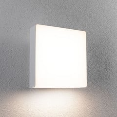 Paulmann LED venkovní nástěnné svítidlo Azalena, senzor, bílá