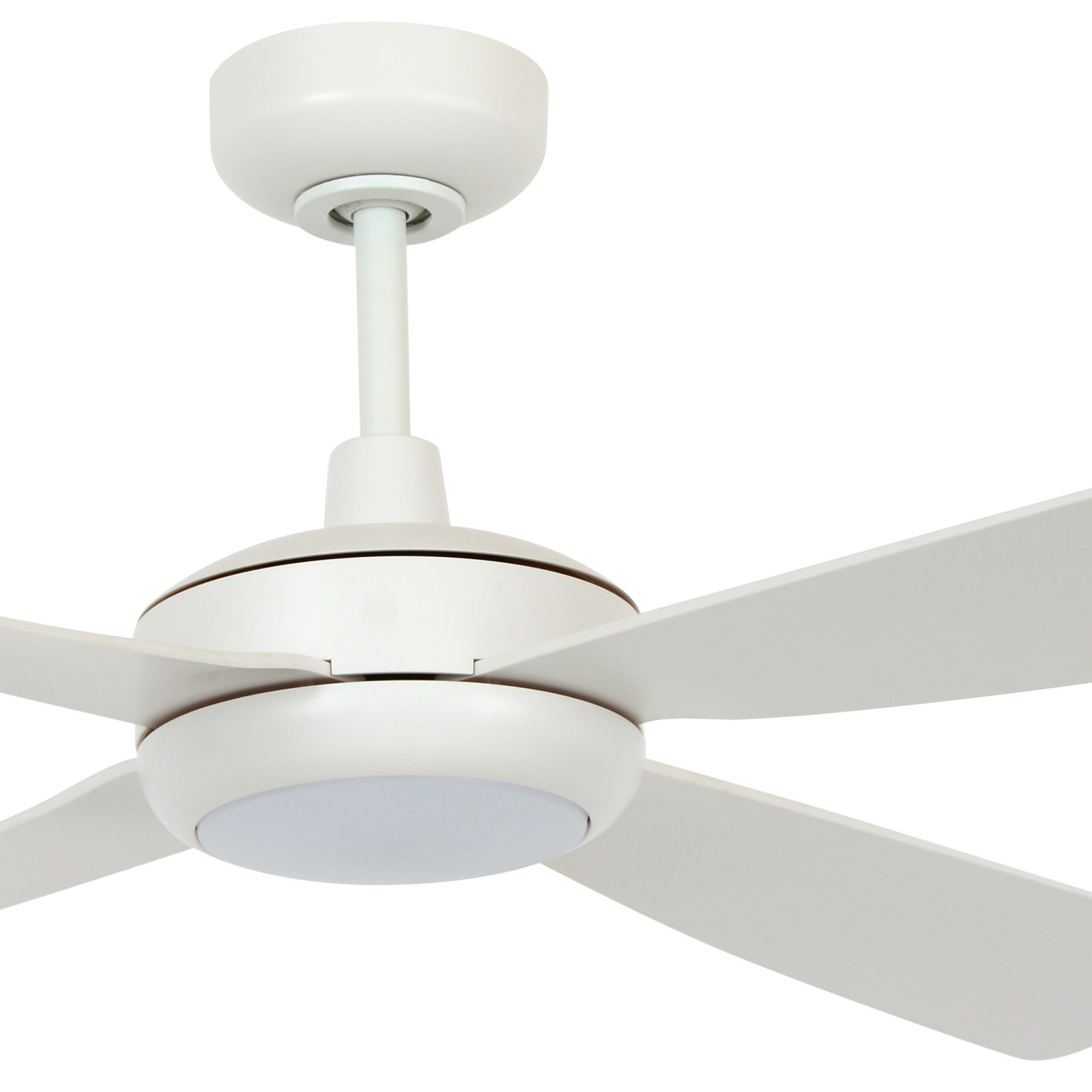 Beacon ceiling fan with light Slipstream, white, quiet