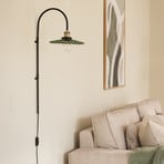 Globen Lighting Candeeiro de parede Cobbler 75, verde, vidro