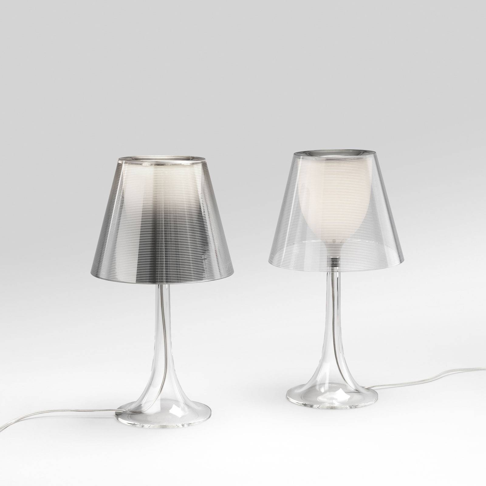 FLOS Miss K Tischlampe, Dimmschalter, transparent günstig online kaufen