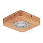 Mikari LED Lámpara de Techo Wood - Lindby