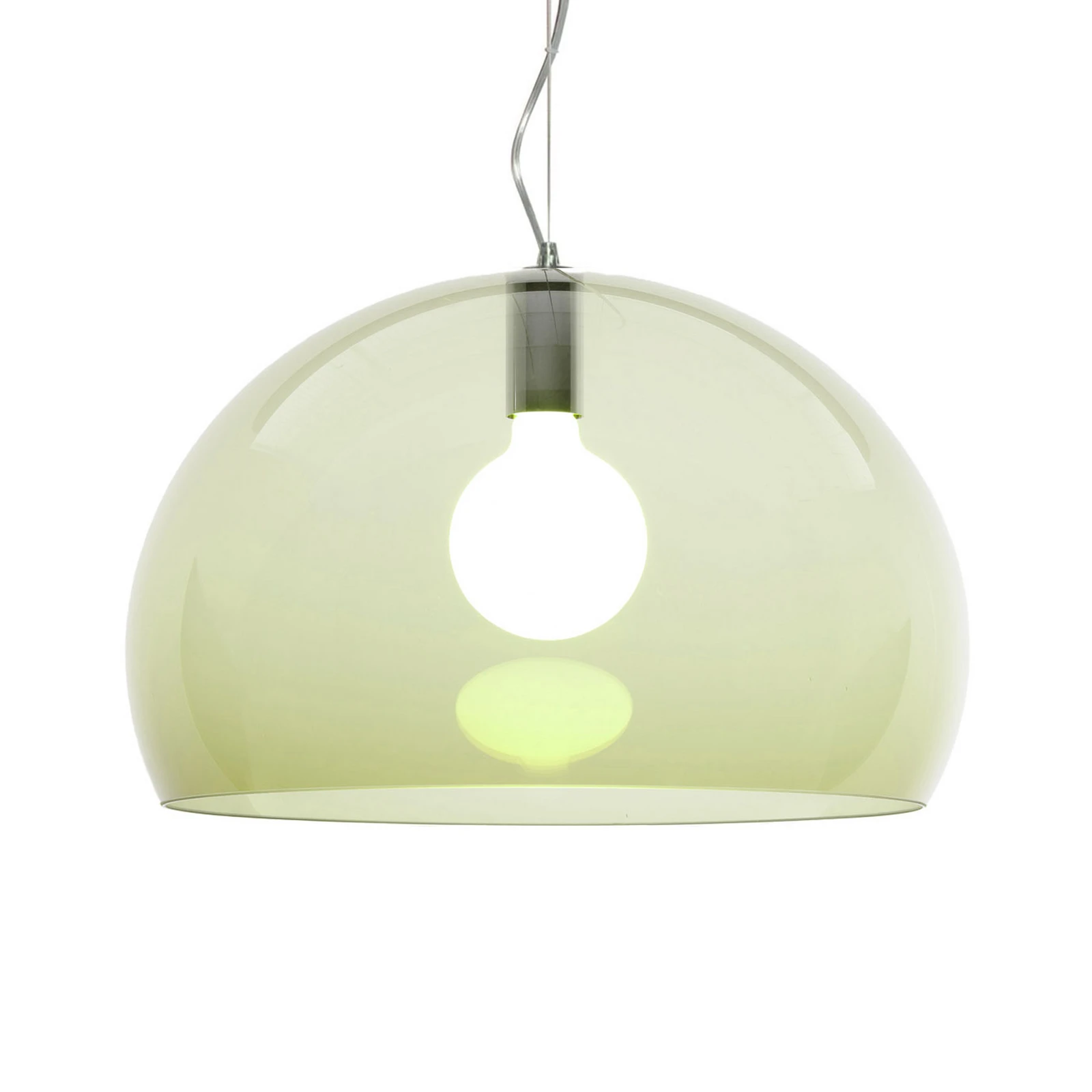 Kartell FL/Y Hängeleuchte, Ø 52 cm, grün