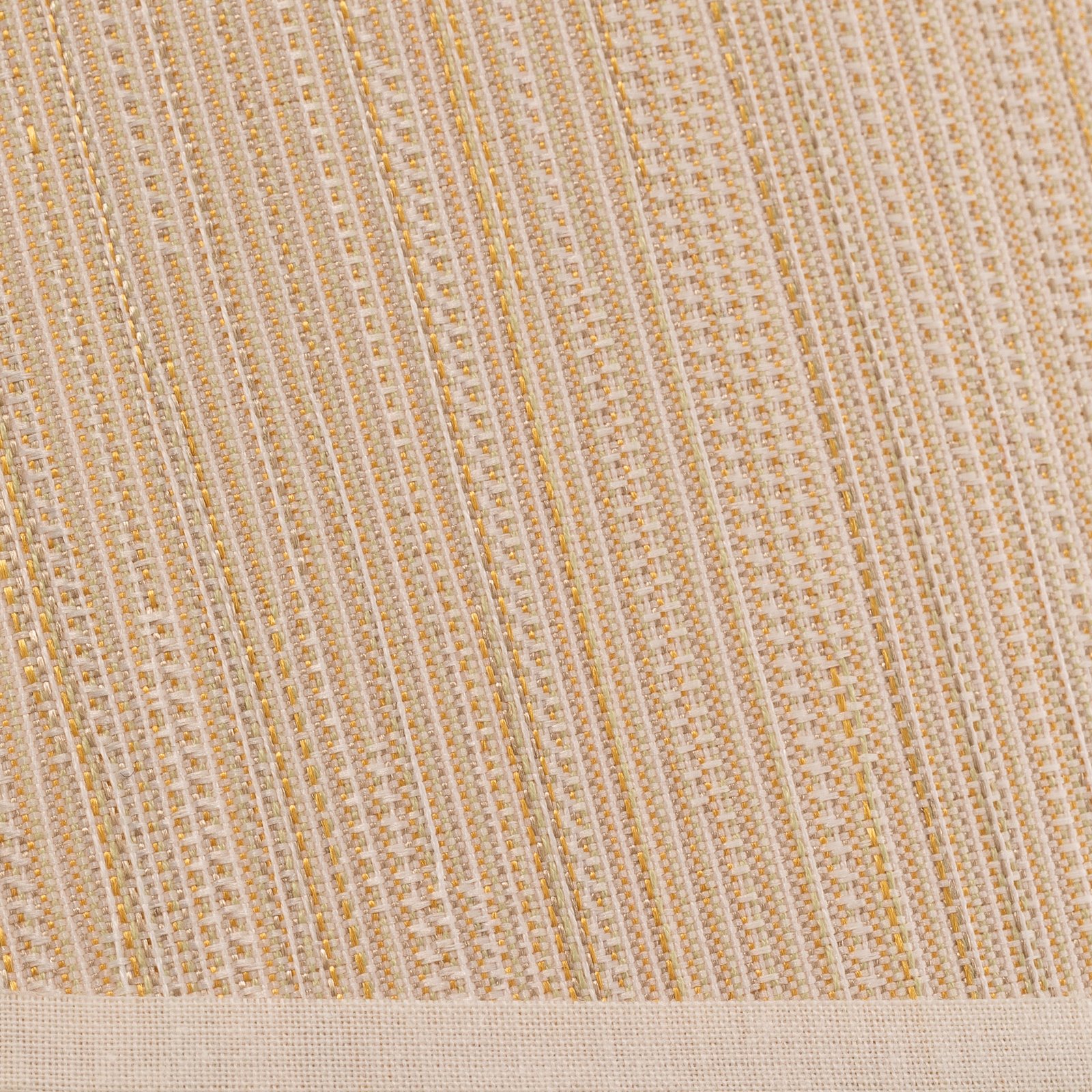 Kap Sofia Hoogte 26 cm, wit/goud striped