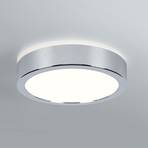Paulmann Aviar LED ceiling lamp Ø22cm chrome 4000K