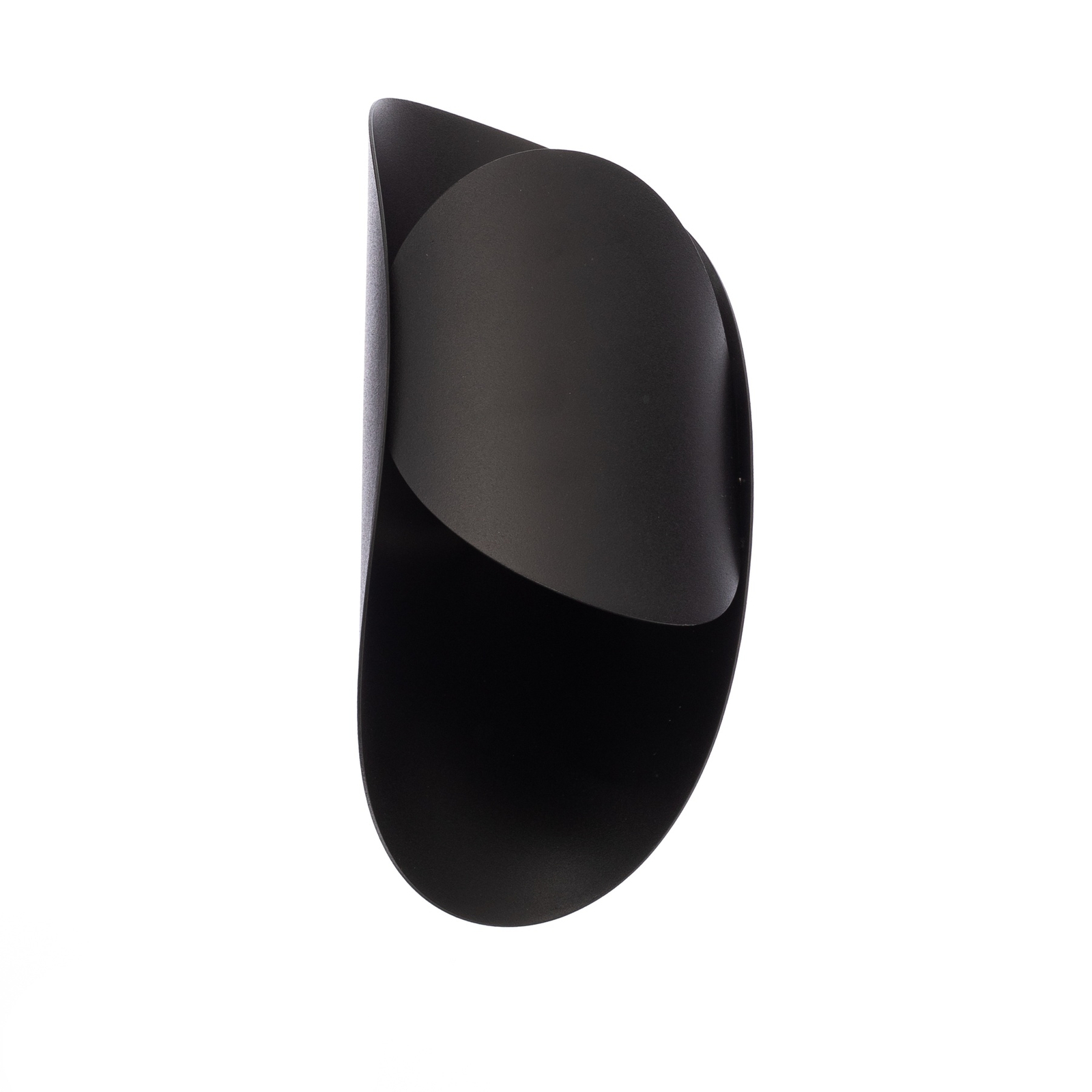 Euluna Faelan wall light with shade, black