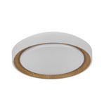 Φωτιστικό οροφής LED OSRAM ORBIS GLORIE λευκό/ξύλο Ø 40cm clickdim