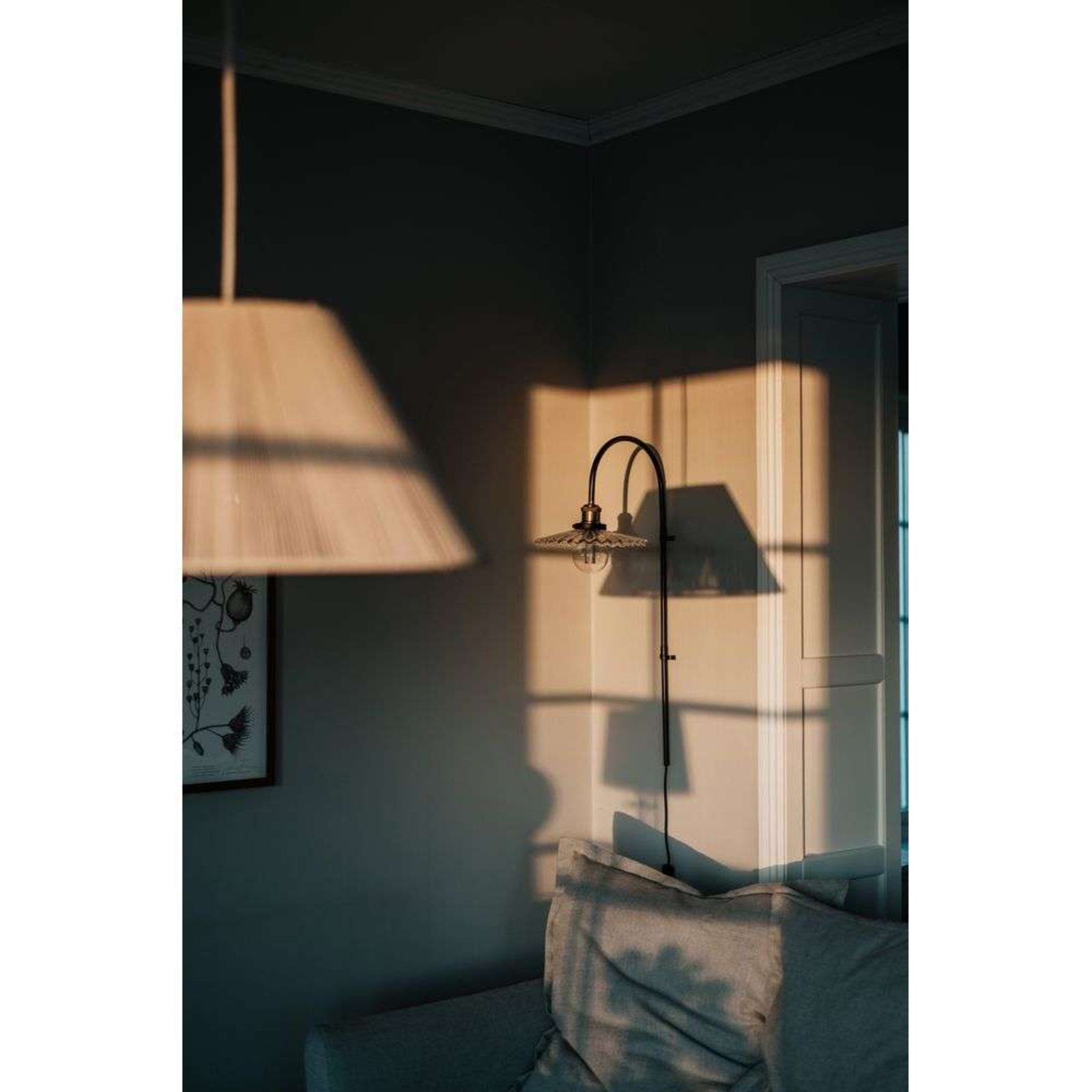 Cobbler 75 Sienas Lampa Caurspīdīgs - Globen Lighting