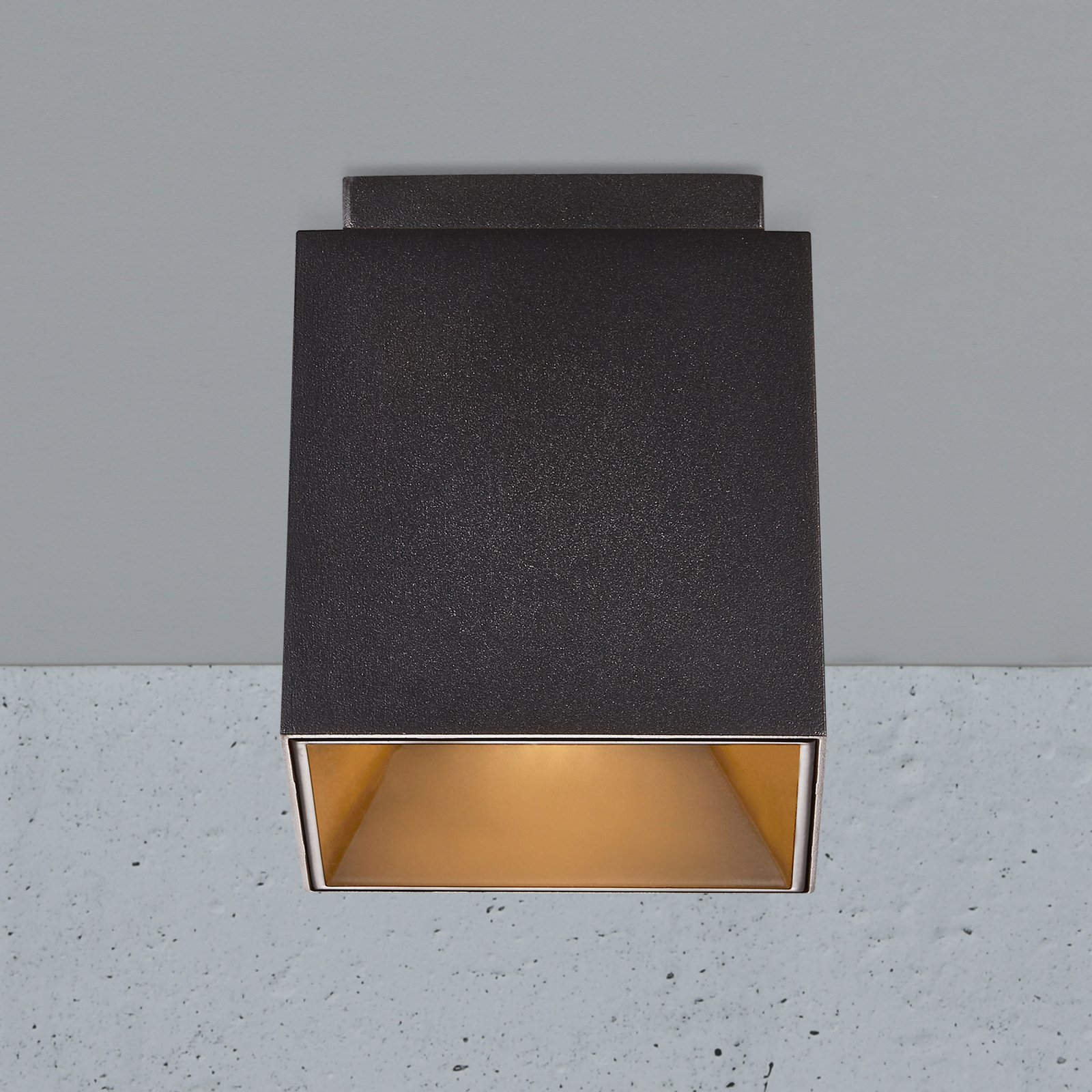 Ethan 1 Stropna lampa Crna - Nordlux