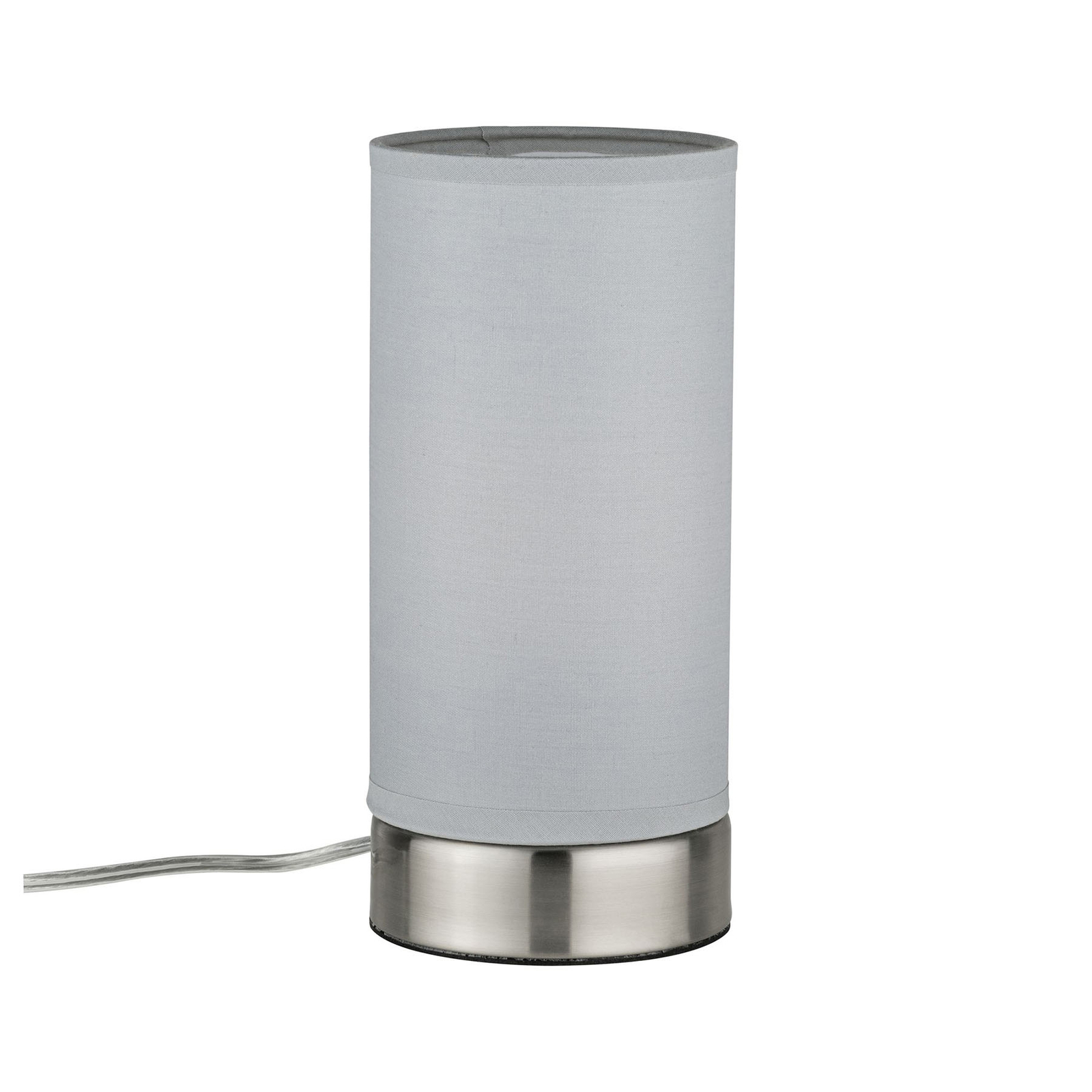 "Paulmann Pia" stalinė lempa iš audinio, šviesiai pilka