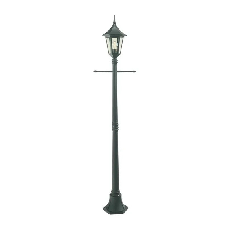 Norlys - Rimini/Milano 1 Außen Parkleuchte Weiß f/Betonbodenhalter Schwarz
