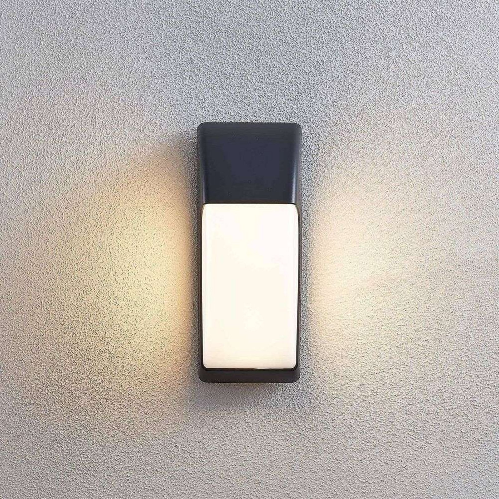 Alecia LED Aplica de Exterior IP65 Dark Grey - Lindby