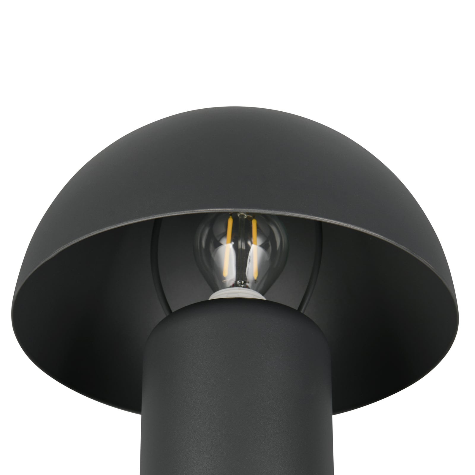 Bordlampe Enya, antrasitt, metall, høyde 25,5 cm, E14 Bordlampe Enya, antrasitt, metall, høyde 25,5 cm, E14