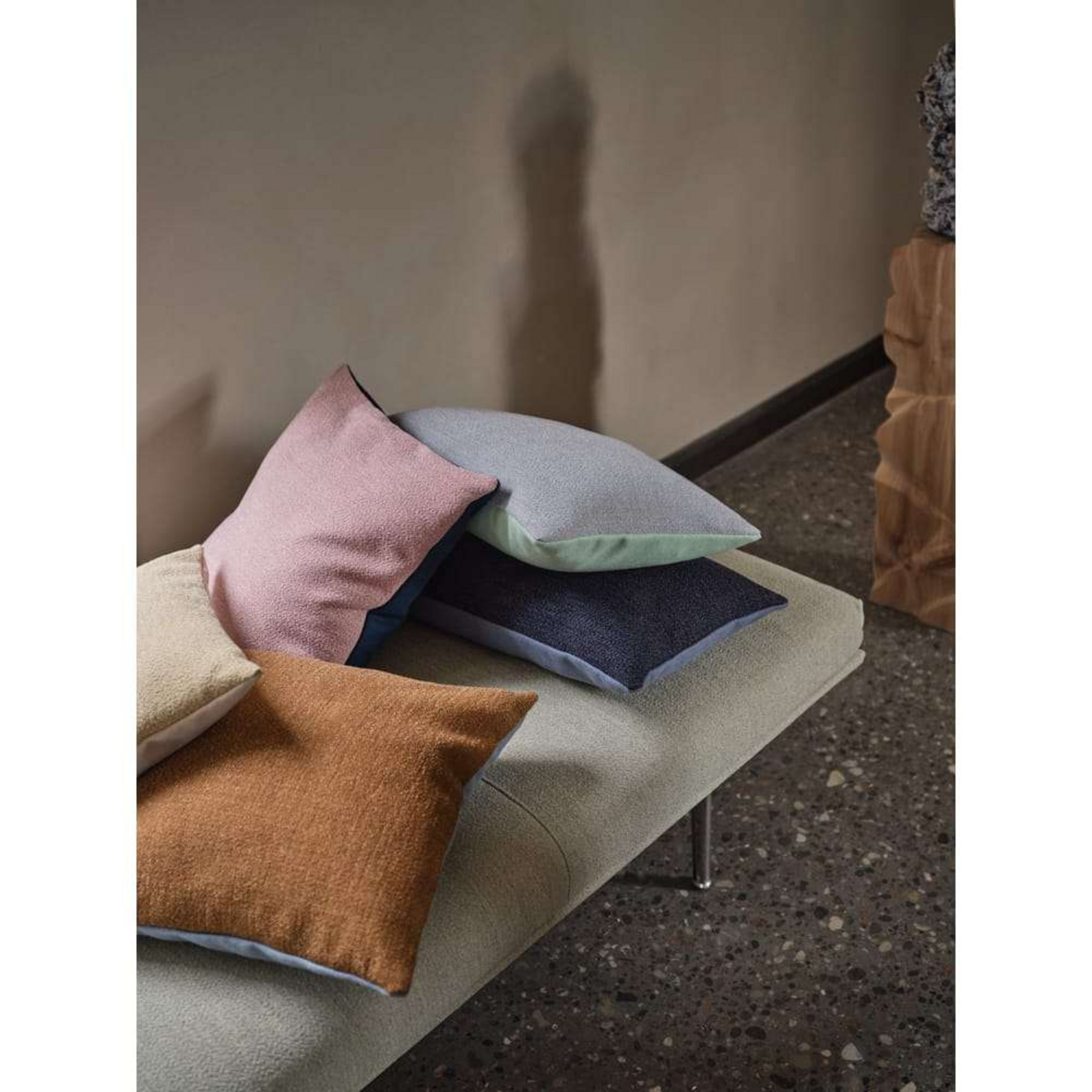 Mingle Cushion 35x55 Light Yellow - Muuto