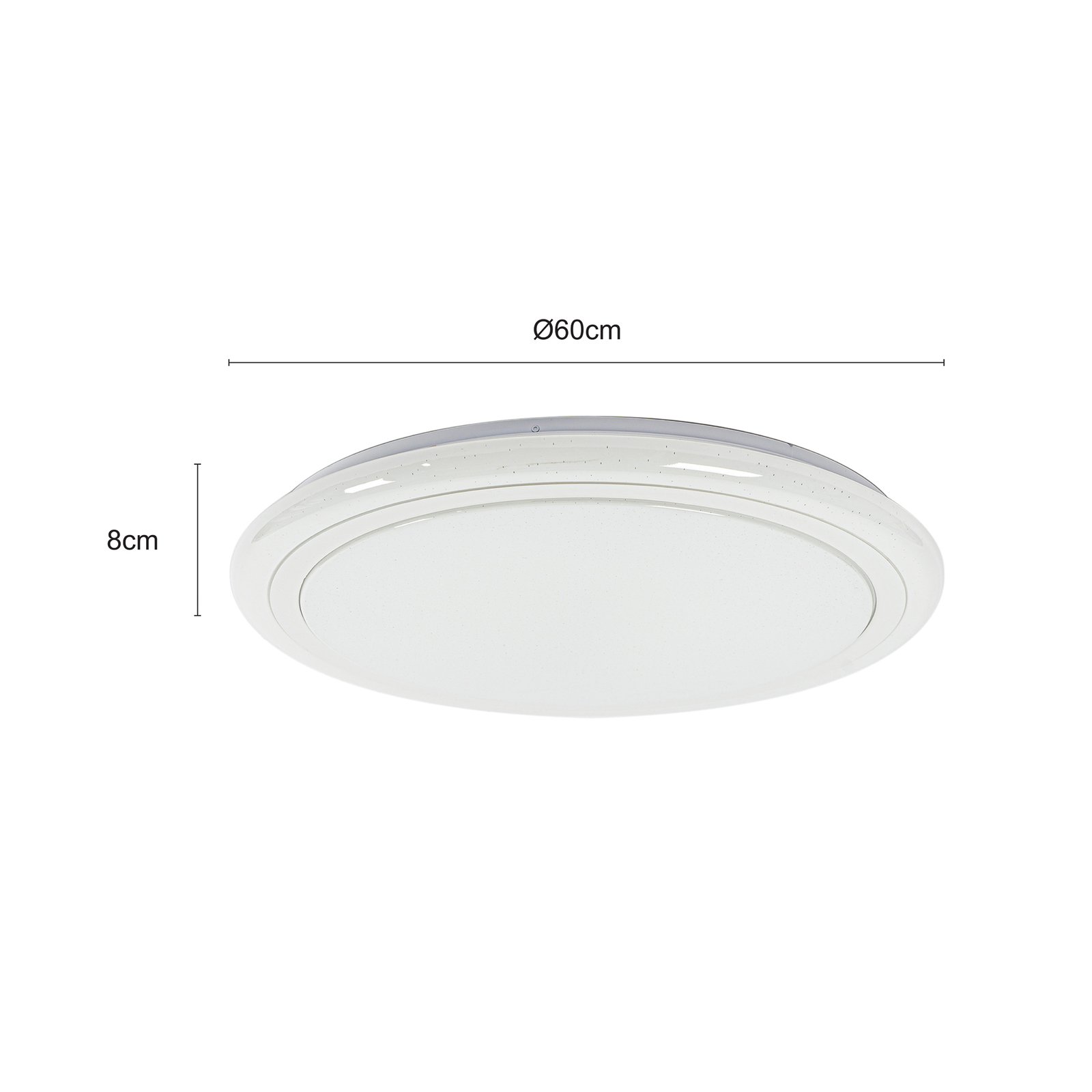 Lindby Emmika LED ceiling lamp with RGB and CCT