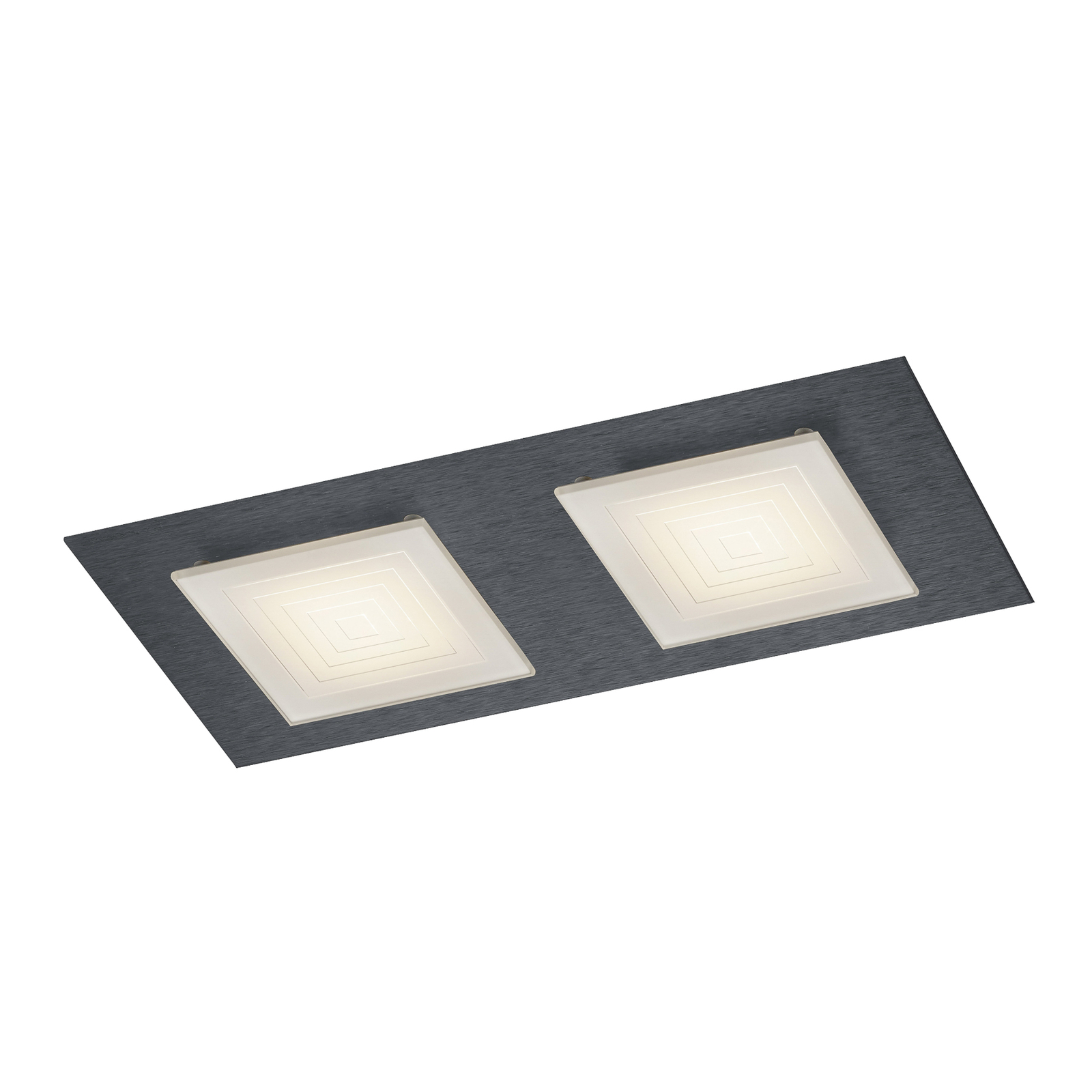 BANKAMP Ino LED-Deckenleuchte 2-flammig