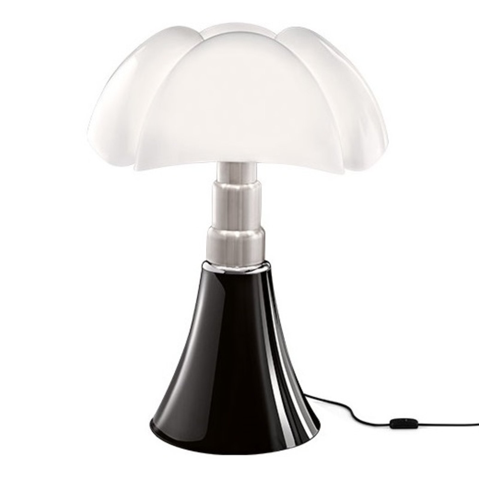 Pipistrello Stolní Lampa Glossy Black - Martinelli Luce