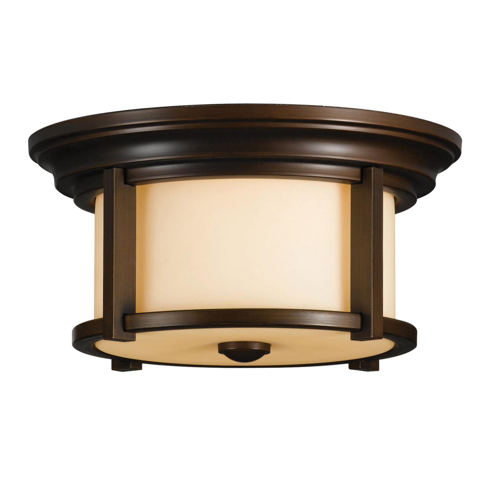 Feiss Allsidig anvendbar ute-taklampe Merrill - Krem / amber