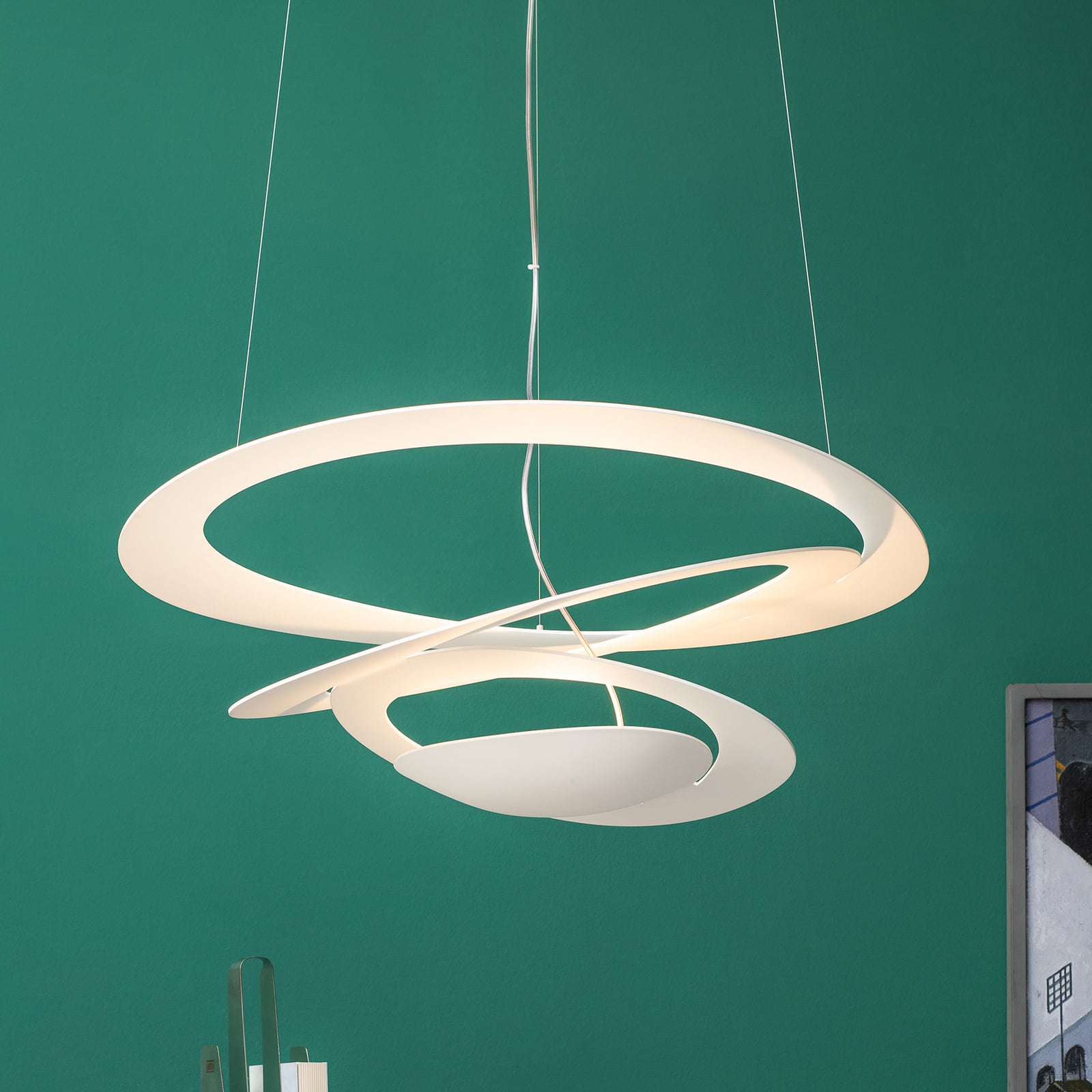 Pirce LED Micro Pendelleuchte weiß - Artemide