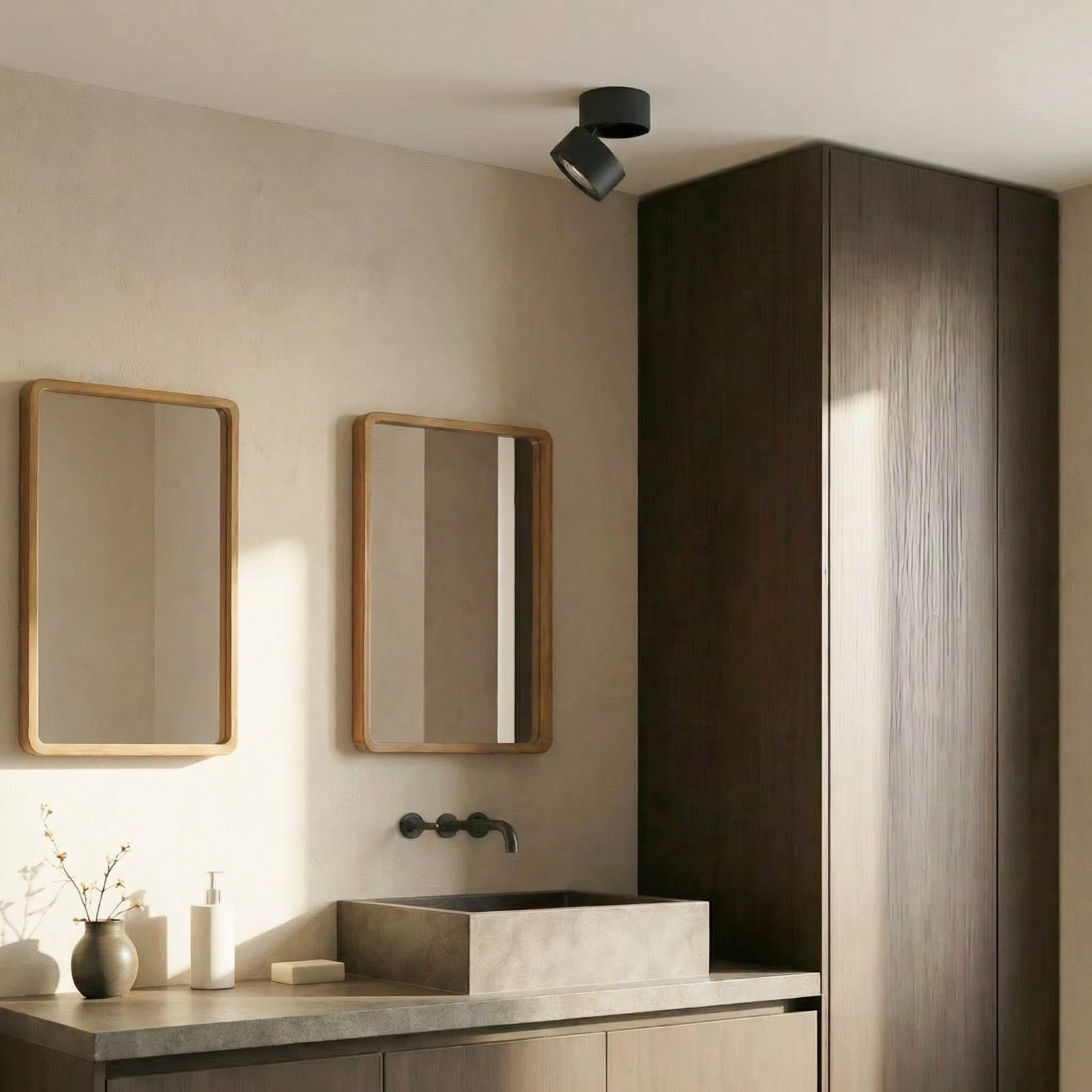 Lindby Deckenstrahler Thorid, 19 cm, 2er-Set, schwarz, G9