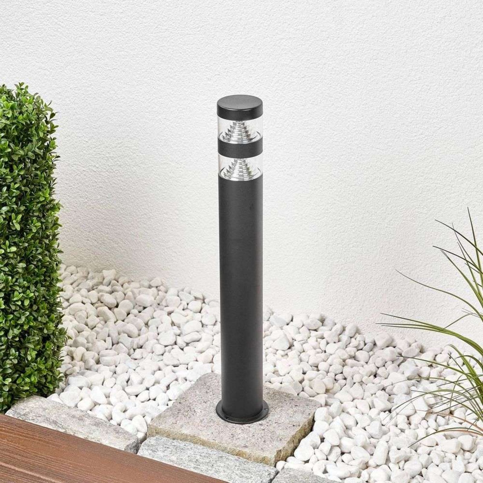 Lanea LED Candeeiro de Jardim Stainless Steel - Lindby