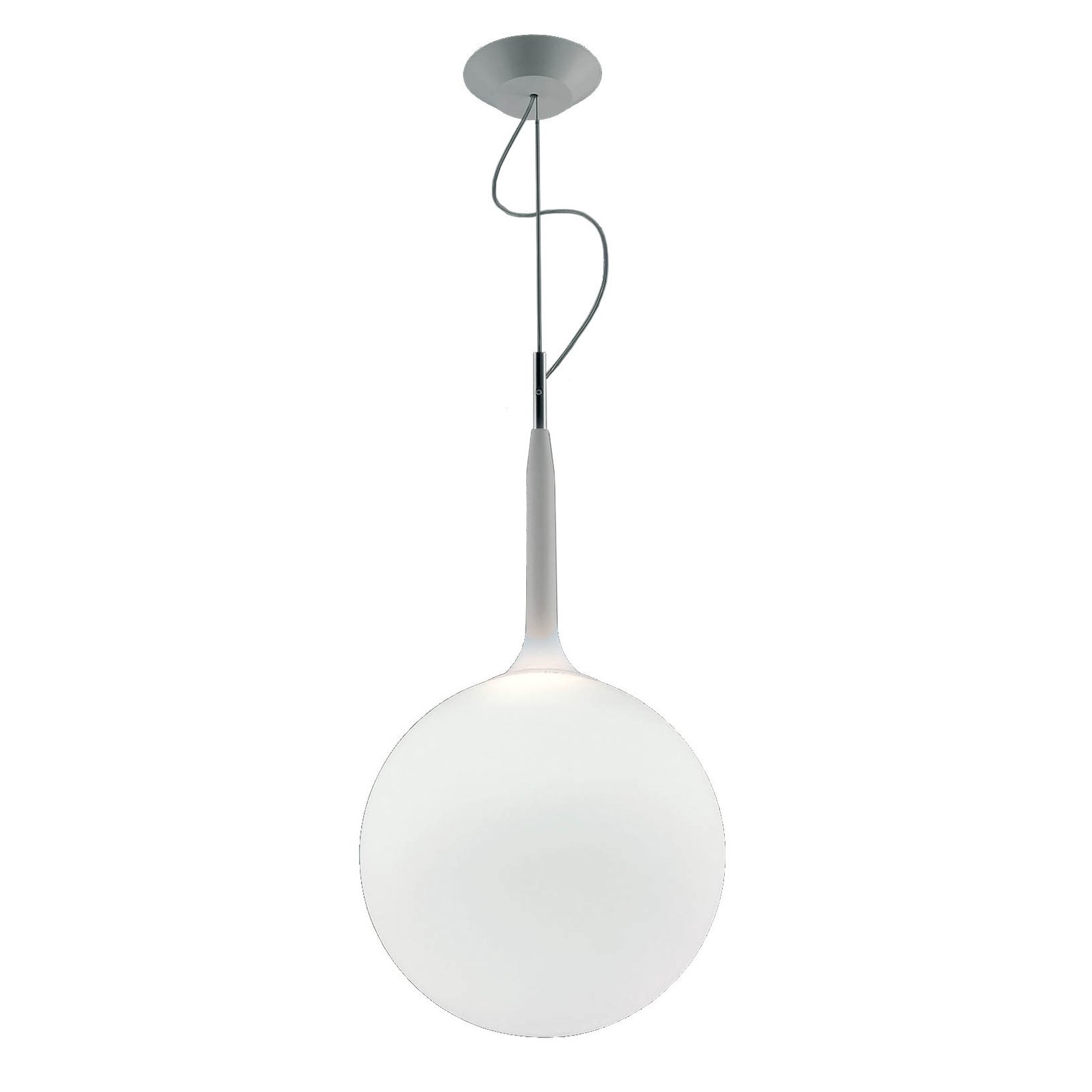 Artemide Castore Hängeleuchte aus edlem Glas
