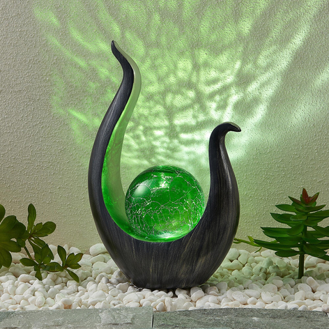 Lindby Jamiel LED-solcellelampe dekobelysning