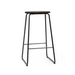 Chaise Earth, marron, acier, hauteur 69 cm - Mater