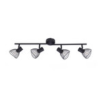 Piena 4 Stropna Lampa Crna - Lindby
