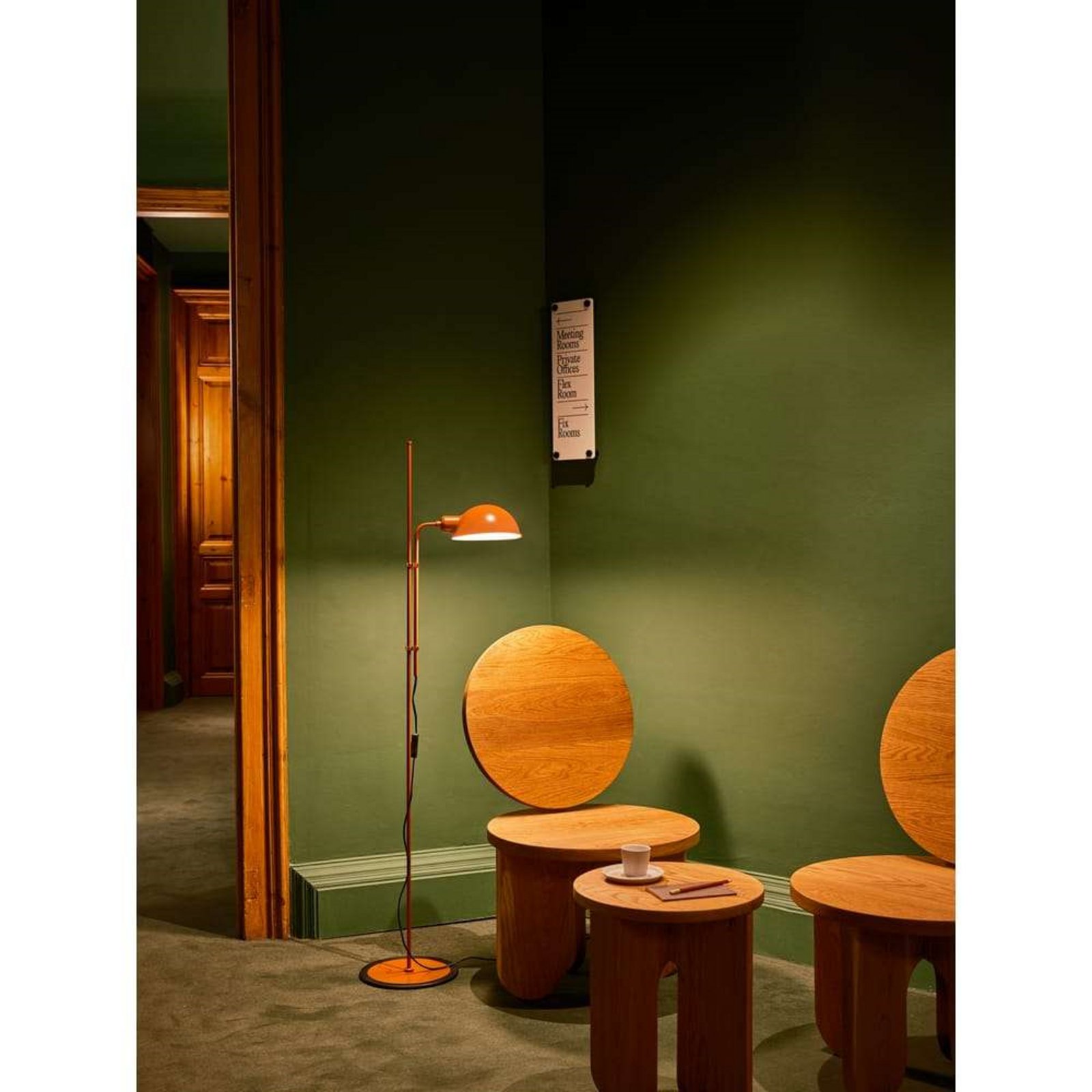 Funiculi Floor Lamp Terracota - Marset