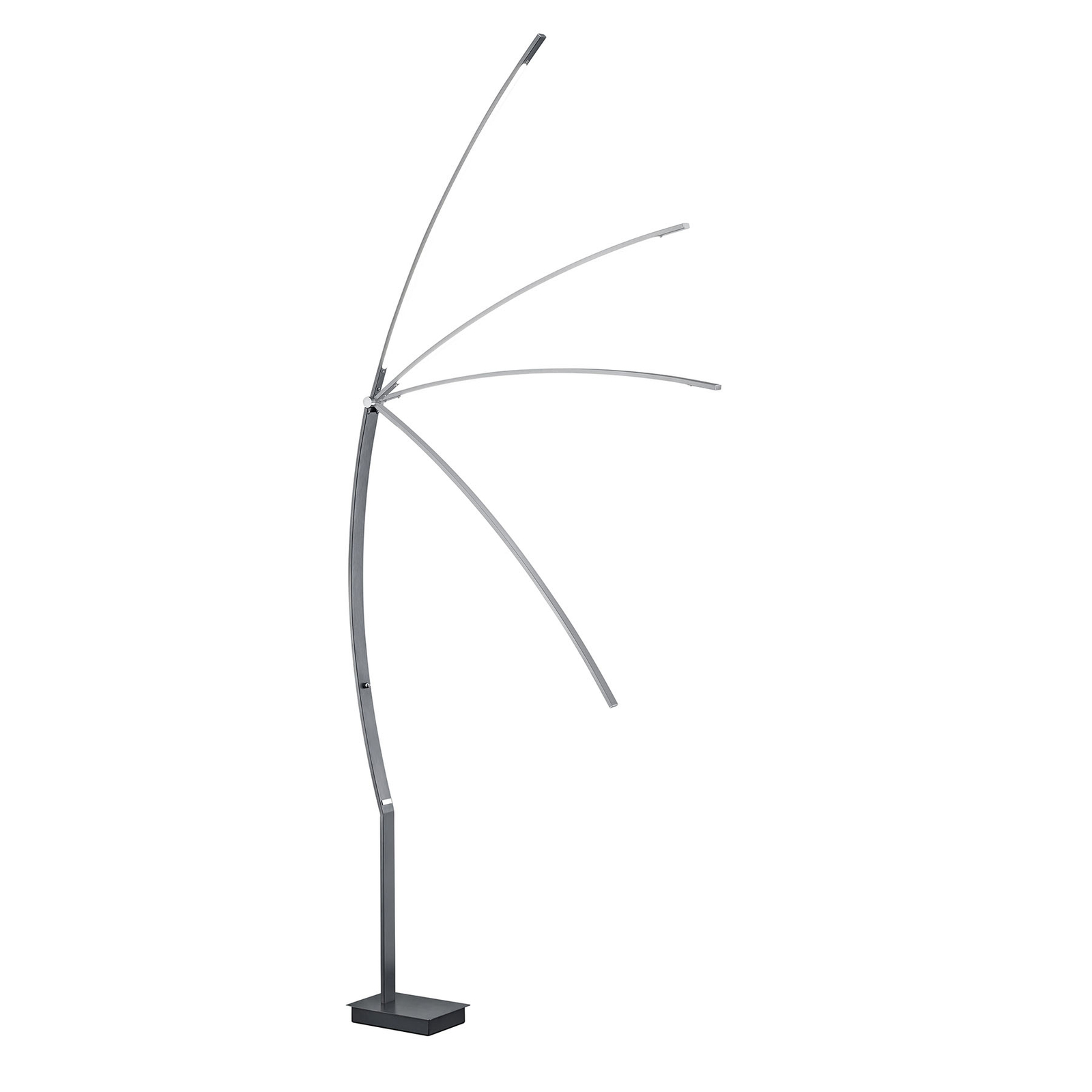 LED-golvlampa New Tree, antracit