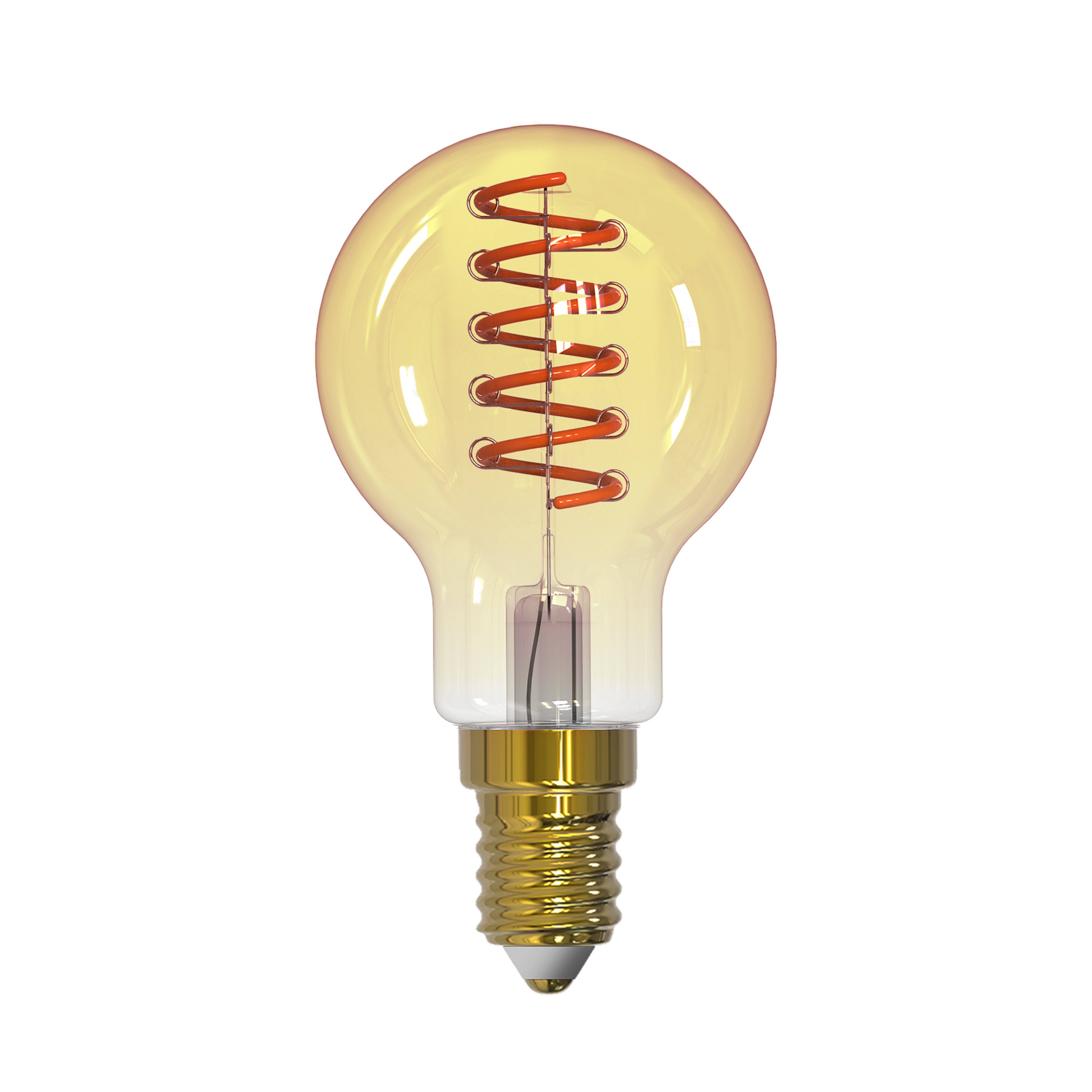 Ampoule LED Arcchio, filament, E14, 4,9 W, ambre