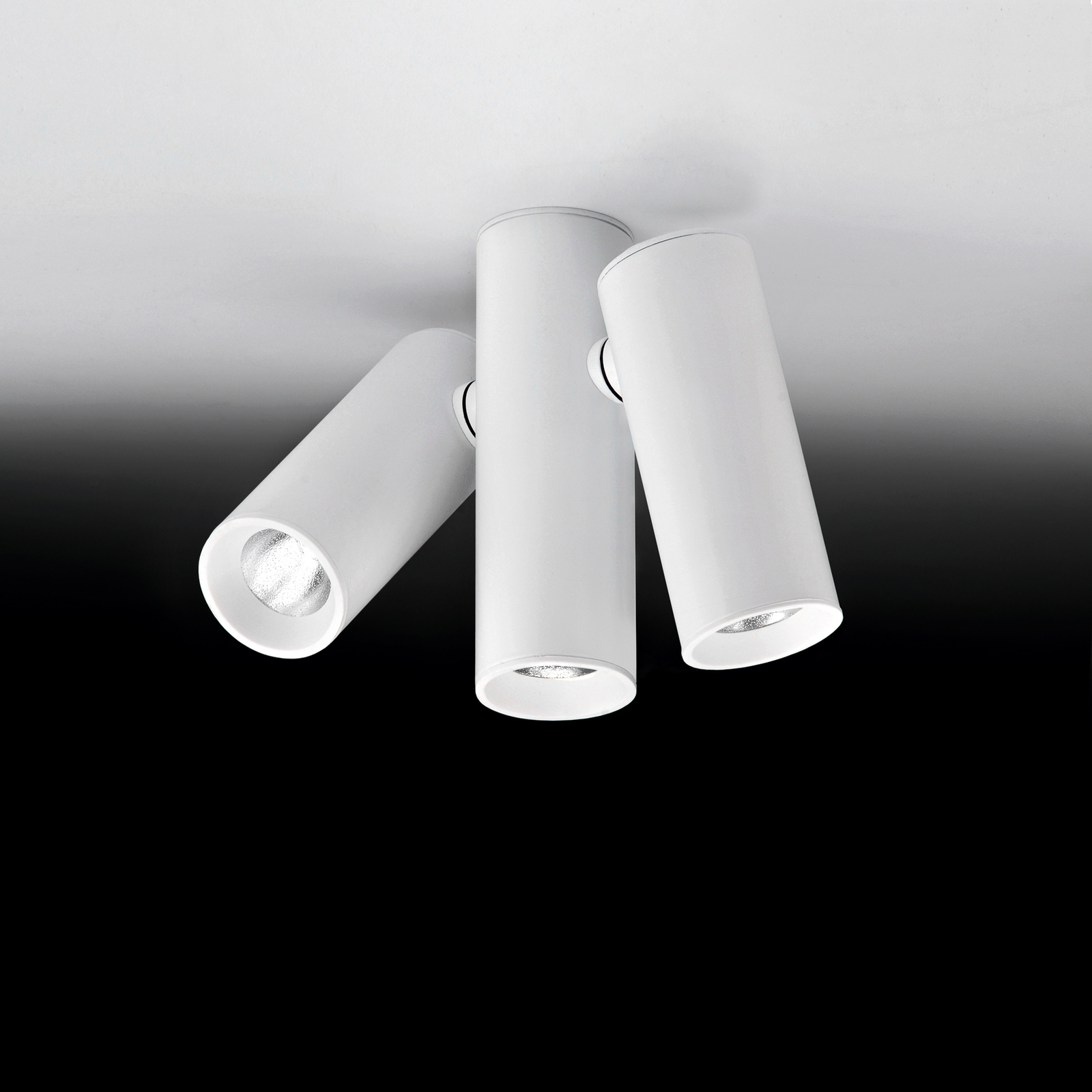 Milan Haul plafonieră LED 3 becuri, alb