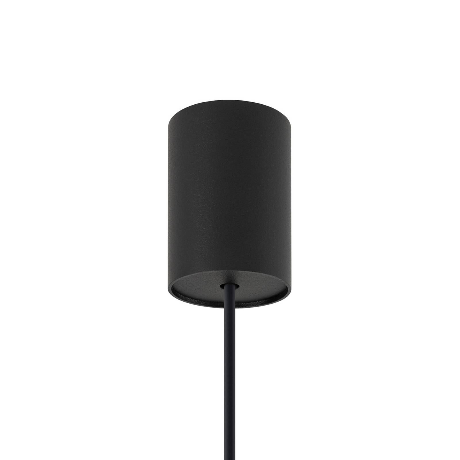 Żyrandol Point Duo, czarna, stal, Ø 13 cm, GU10