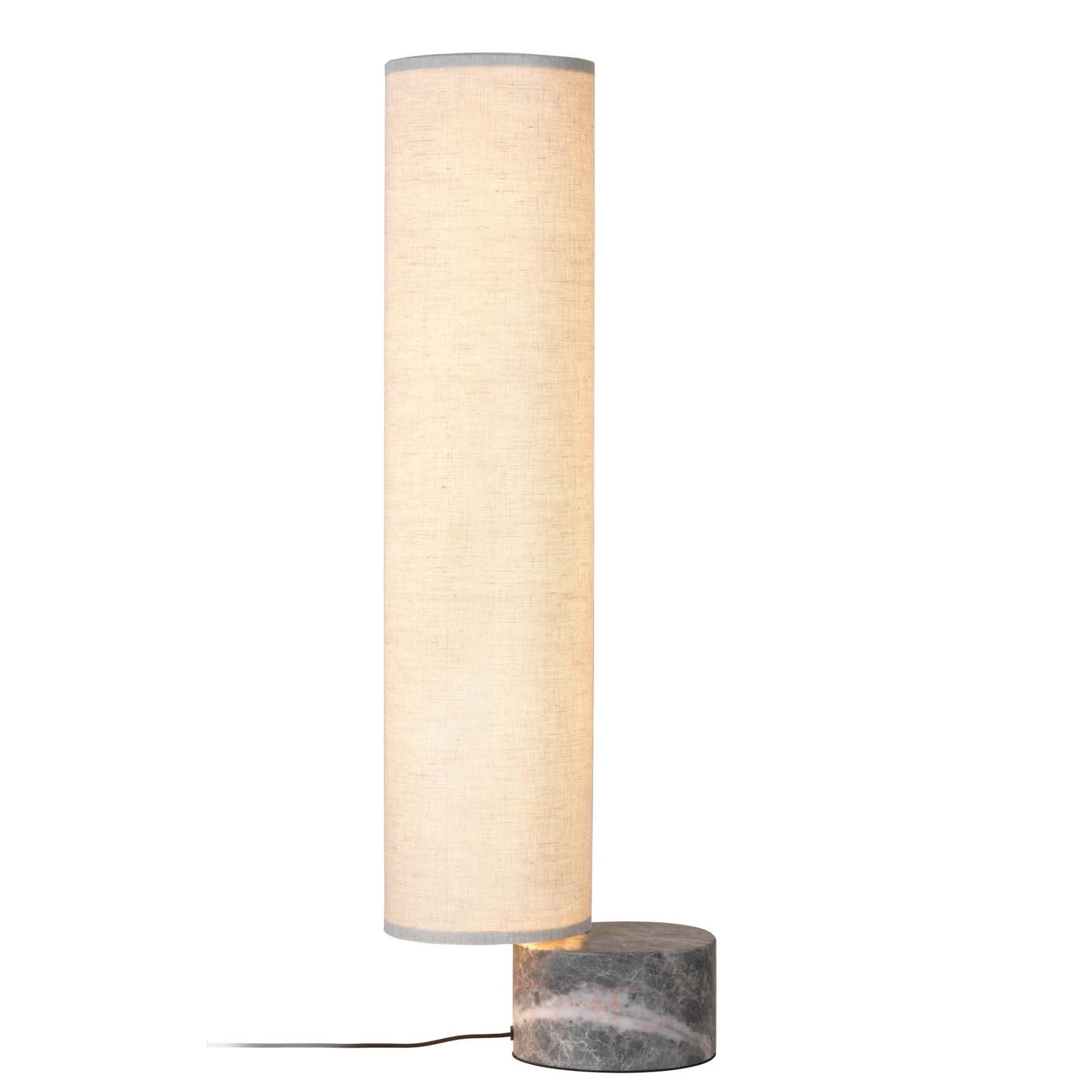 GUBI Unbound LED állólámpa 80 cm vászon