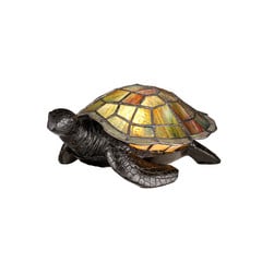 Lámpara decorativa Sawback en Tiffany-Look