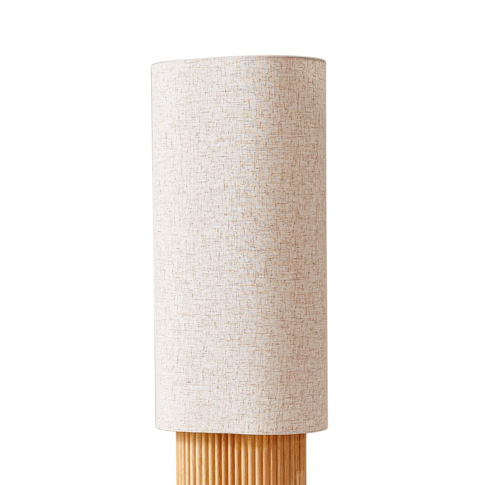 Lindby Stehleuchte Kimiko, Höhe 100 cm, Holz, Papier, E27
