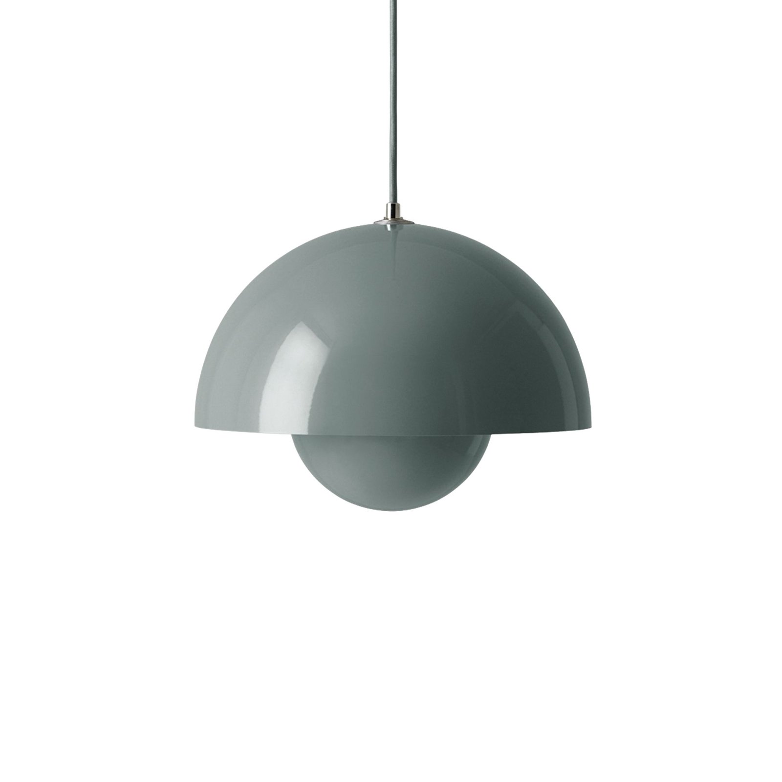 Lampa suspendată Flowerpot VP2 albastru piatră - &Tradition Lampa suspendată Flowerpot VP2 albastru piatră - &Tradition