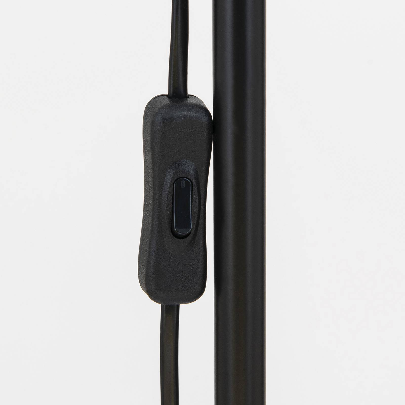 Lampa stojąca Dotty, kolor mosiężny, wysokość 145 cm, elastyczne ramię, GU10