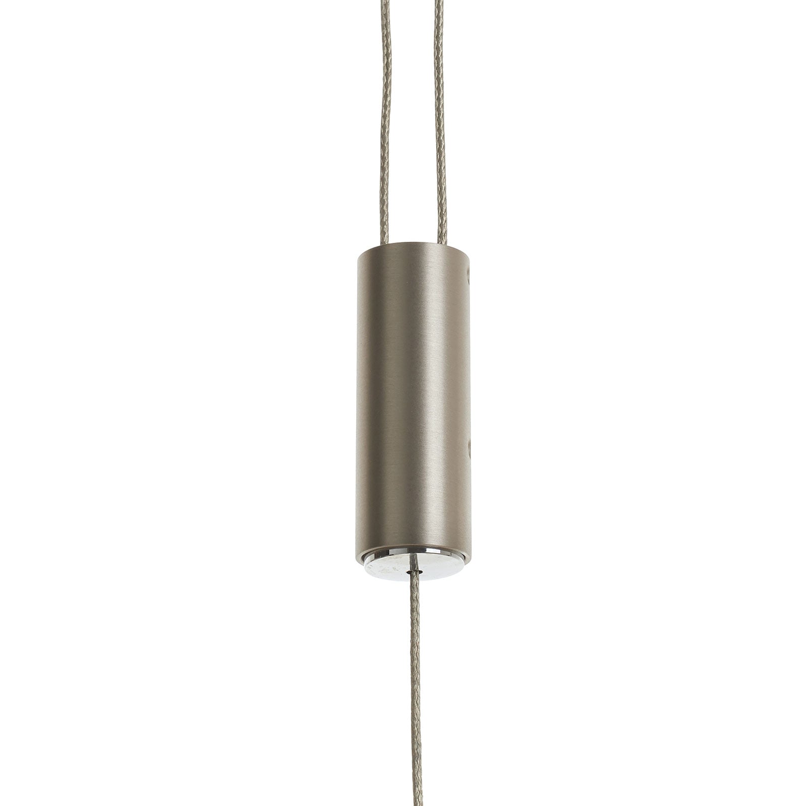 Lampa wisząca LED Nora, drewno dębowe, ściemniana, długość 78 cm - Quitani