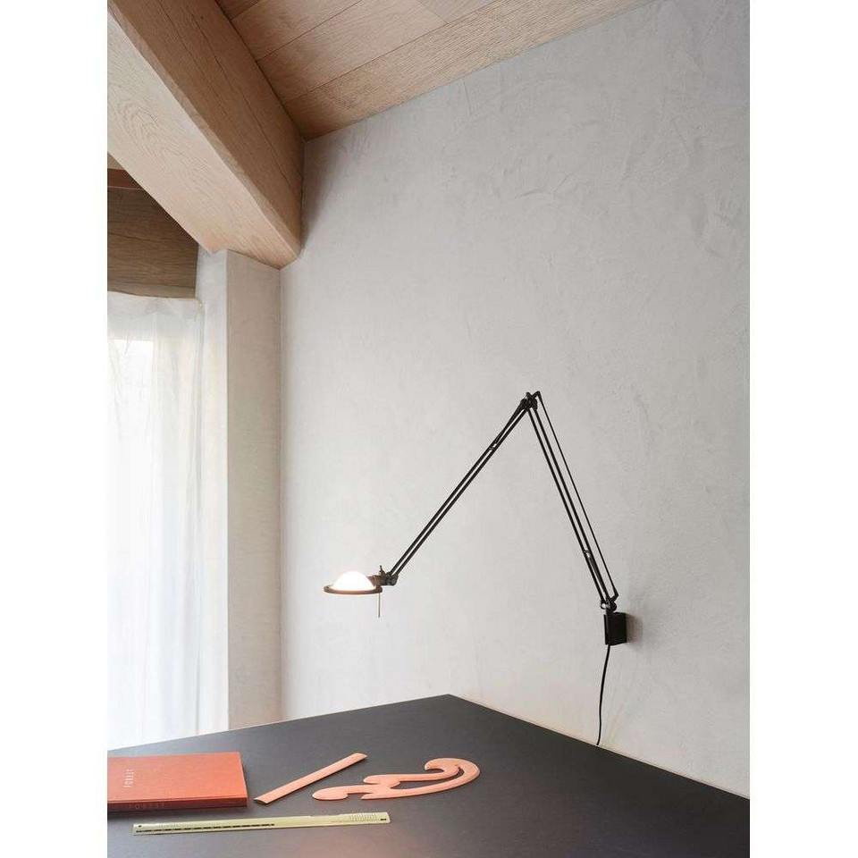 Luceplan Berenice vägglampa 45x45, svart från Luceplan