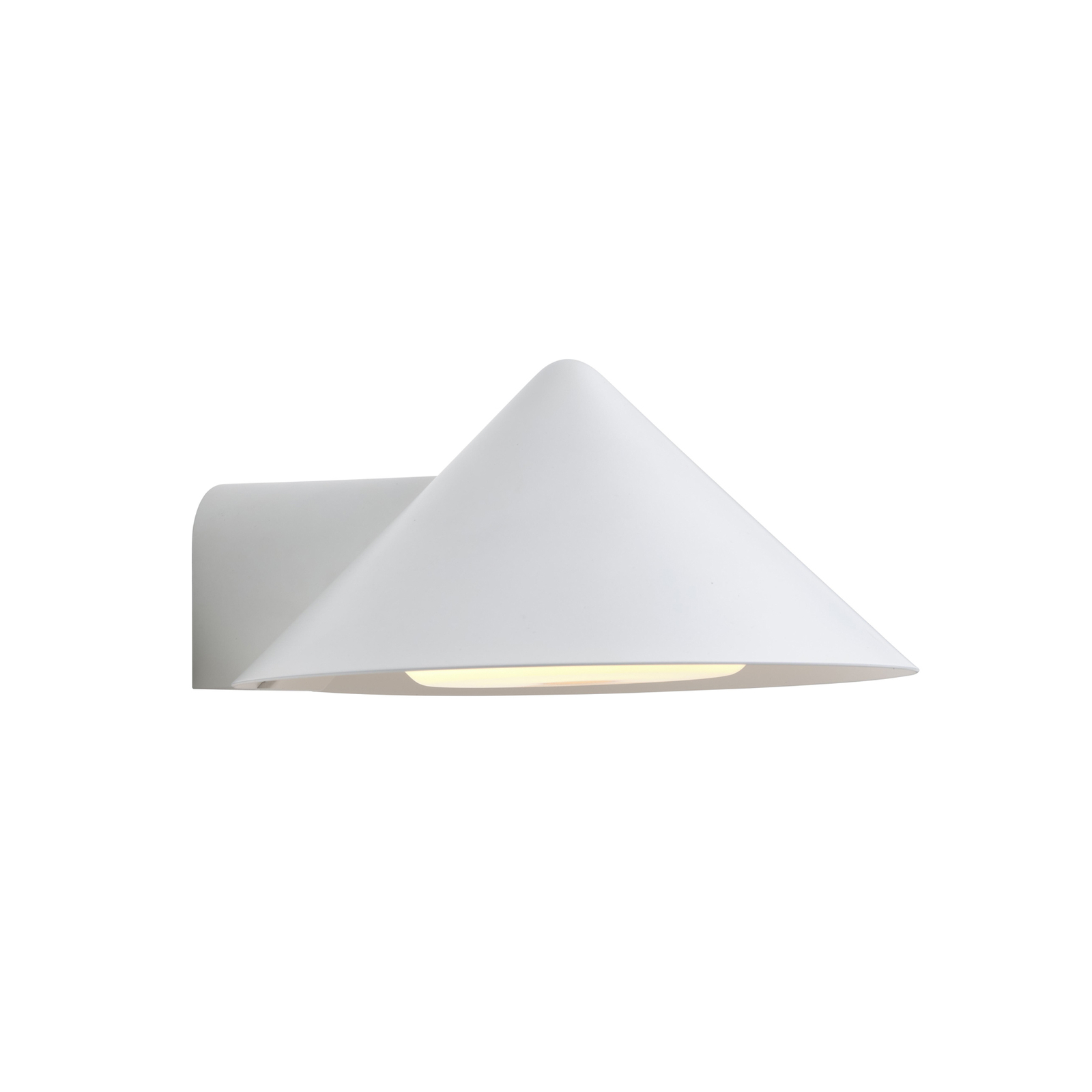 FRANDSEN Aplique de pared LED Grasp, blanco, ancho 15 cm, metal