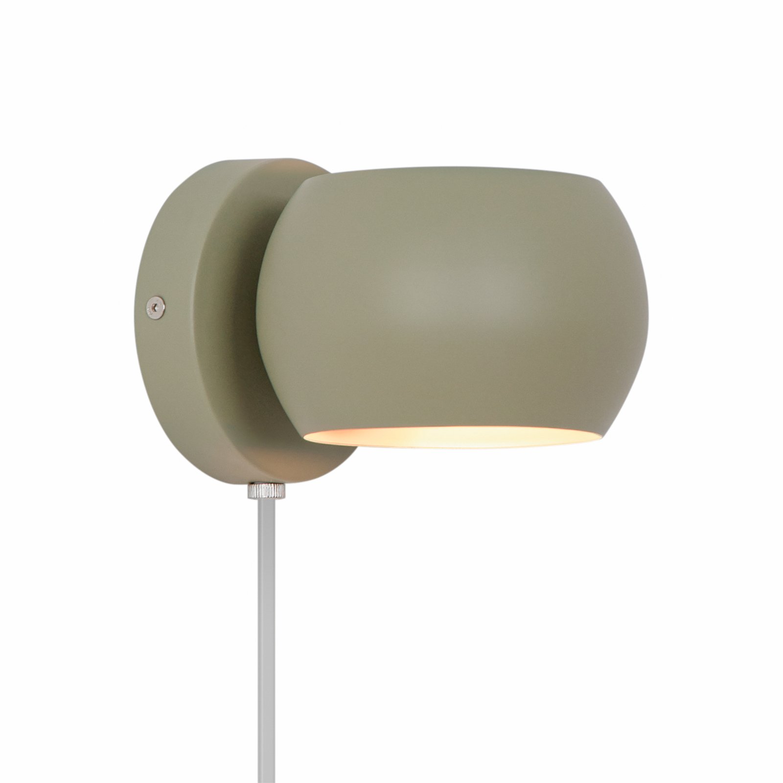 Belir wall light up/down with a plug, green