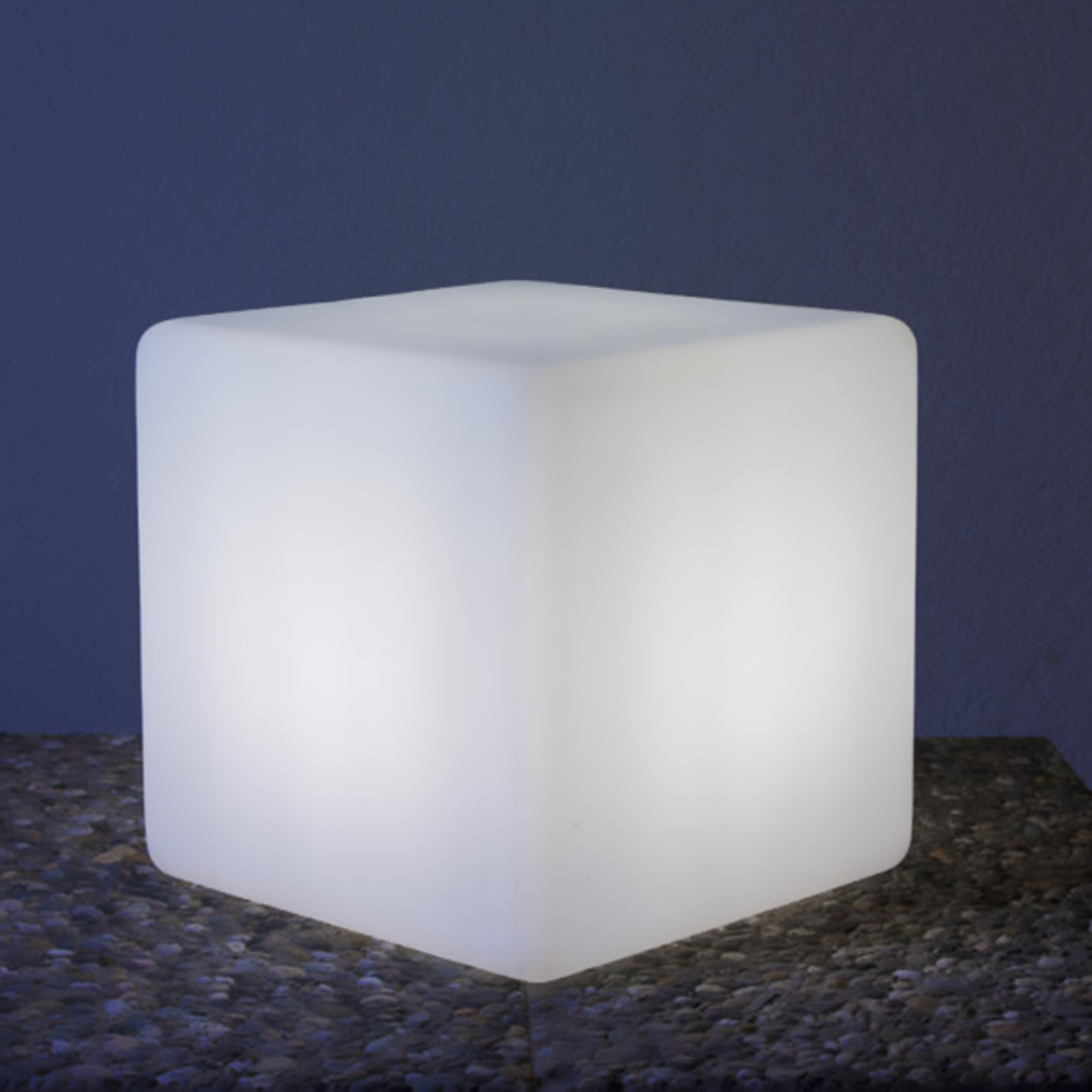 Epstein-Design Epstein Design Würfel 35 Bodenleuchte B: 35,5 H: 35,5 T: 35,5 cm, satiniert 60355, EEK: A++