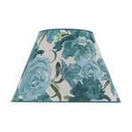 Sofia lampshade height 31 cm, floral turquoise