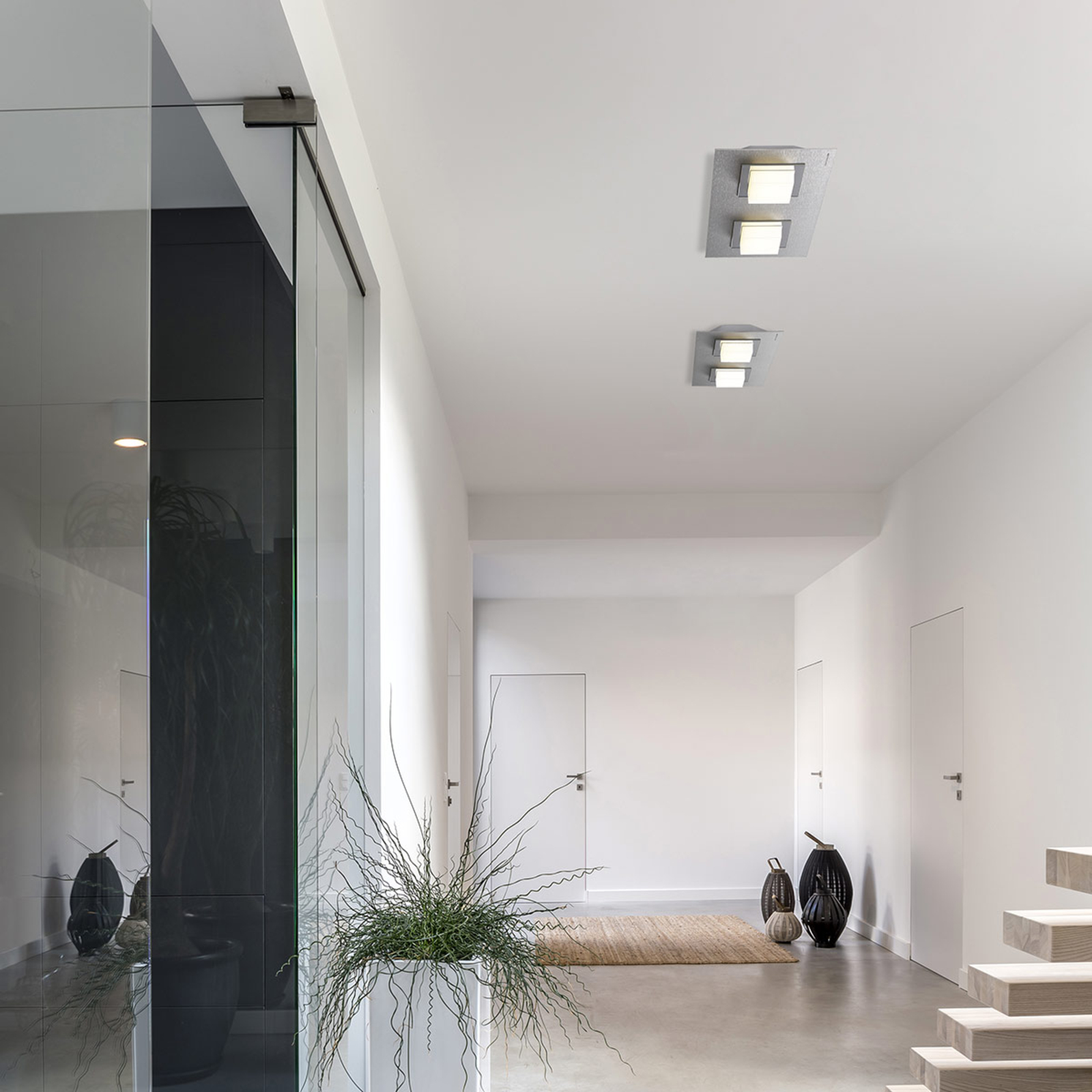 GROSSMANN Basic LED-Wandleuchte 2flg.